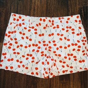 Loft cherry shorts